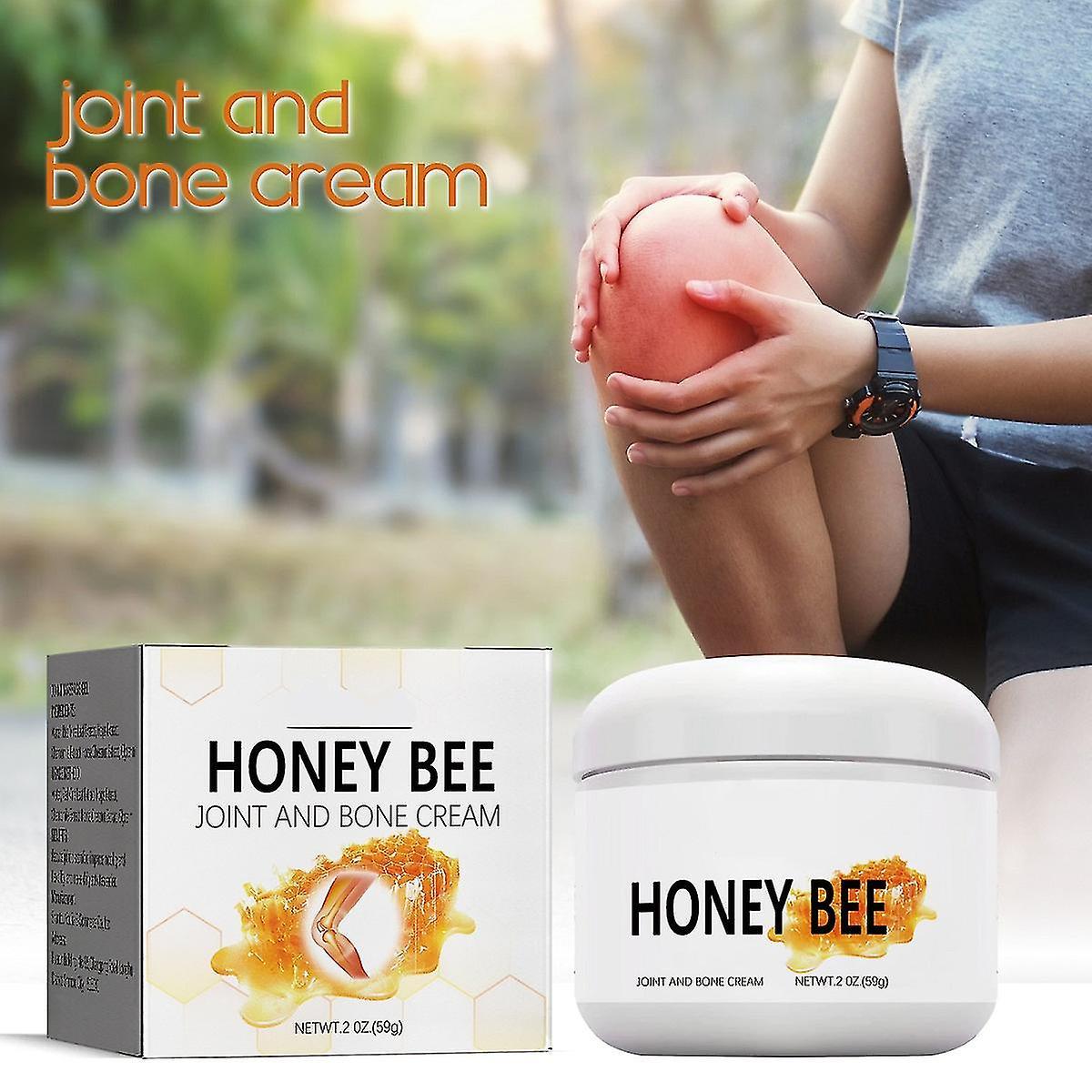 Lelinker Honey Bee Joint And Bone Cream, Bee Venom Cream New Zealand Bee Venom Joint And Bone Cream For Arm, Waist, Back Hand Feet 1 Pcs