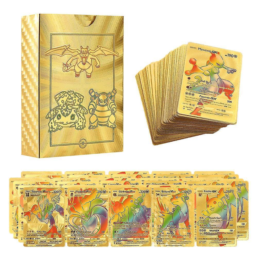 Shenmo Anime Cards Set Gold Foil Cards Cartoon Game Cards Kids Trading Cards Board Game Cards Collectible Cards Gifts for Kids