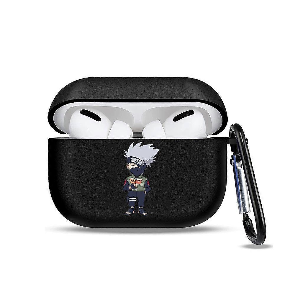 Redkid Anime Naruto Figure Earphone Case Apple Airpods 1 2 3 Pro Cartoons Akatsuki Itachi Bluetooth Headphone Protective Cover Gifts 15322-11 For a...