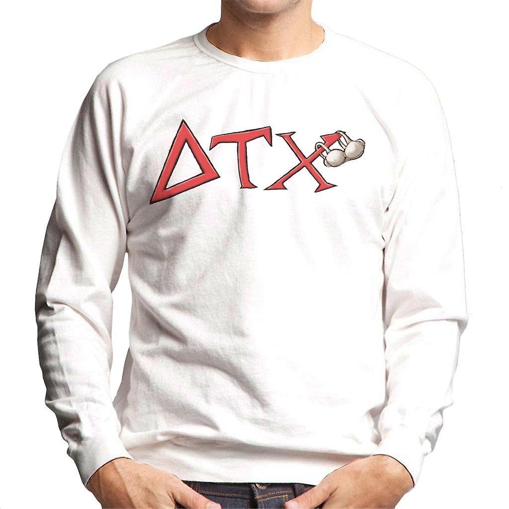 Animal House DTX Red Logo Men's Sweatshirt White Large