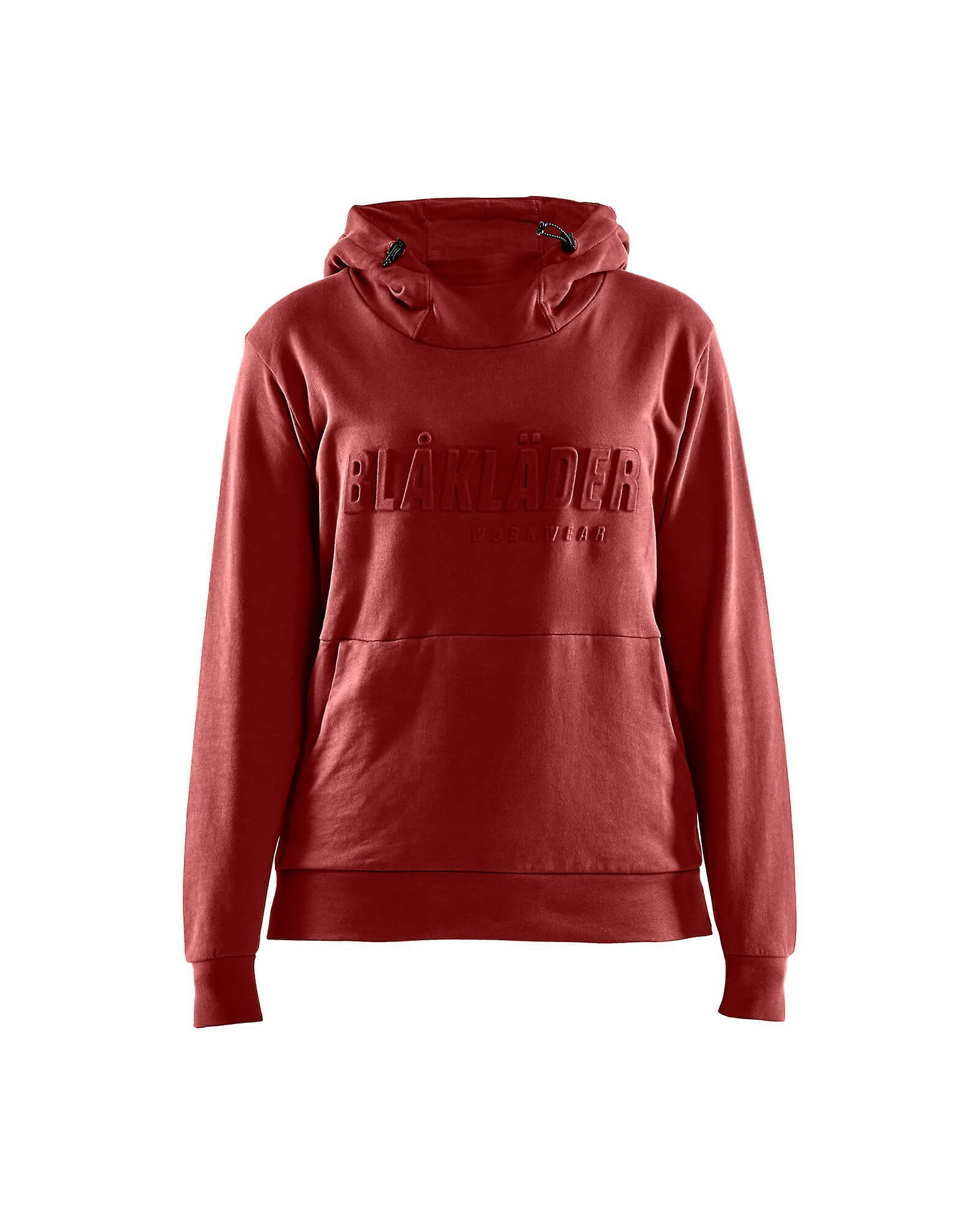 Blaklader 3560 ladies hoodie 3d - womens (35601158) Burned red Xxl