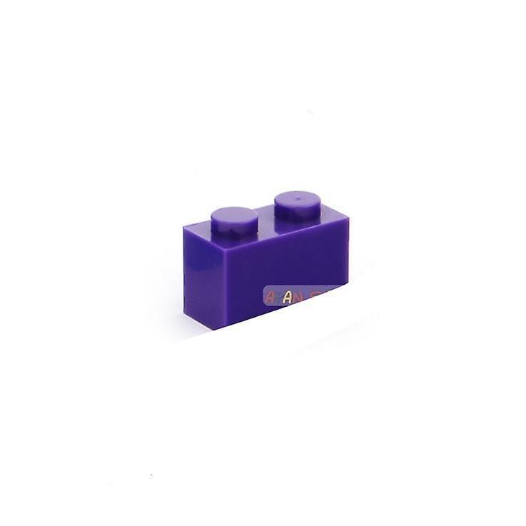 Slowmoose Building Blocks - Thick Figures Bricks Purple 100pcs