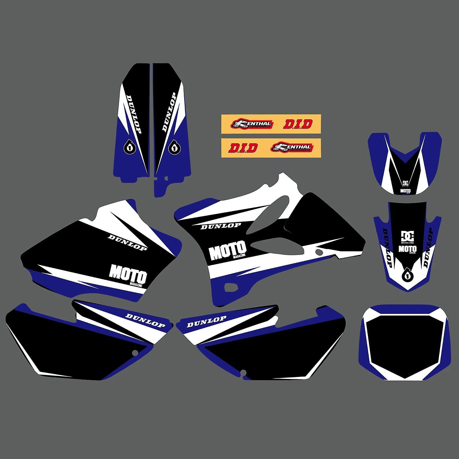 Scitoo Motocross TEAM Graphics Decals Stickers Deco For Yamaha YZ85 YZ 85 2002-2014 2013 2012 2011 2010 2009 2008 2007 2006 Motocross 0040SMT