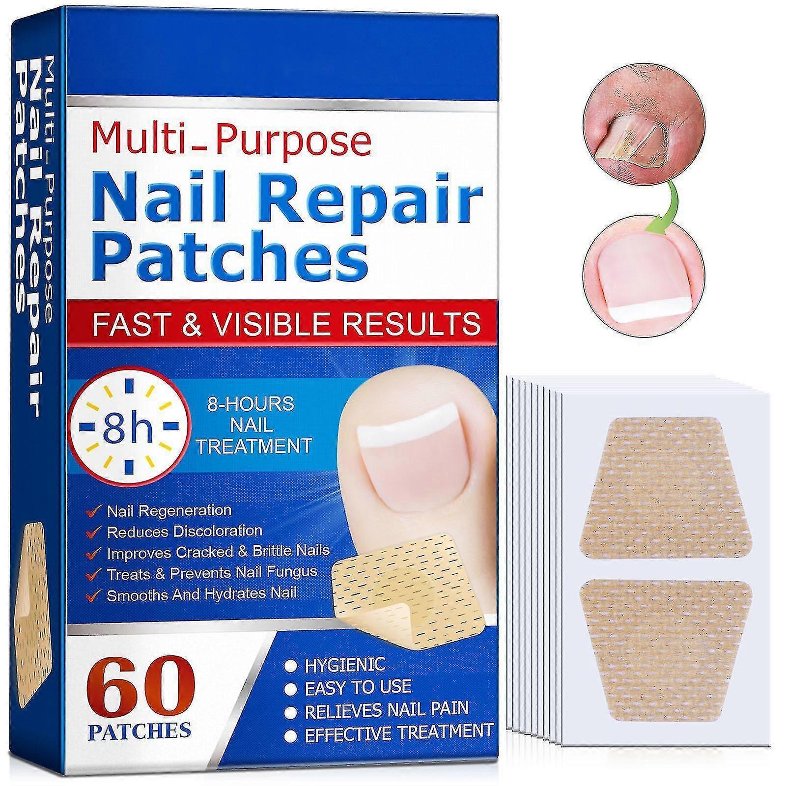 Unbrand Nail Fungus Treatments Patches, Nail Repair Patches, Split Nail Repair, Waterproof And Breathable Foot Care, Nail Repair Extra Strong Toenail