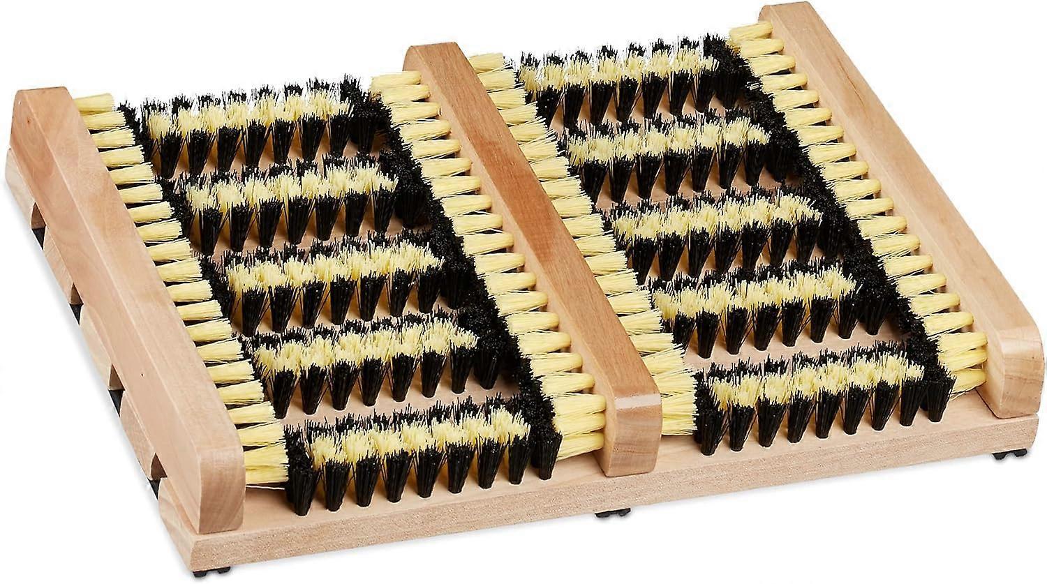 Taiyuan Shoe brush, outdoor wooden boot scraper - deeply clean all external dirt, snow, mud, and sand