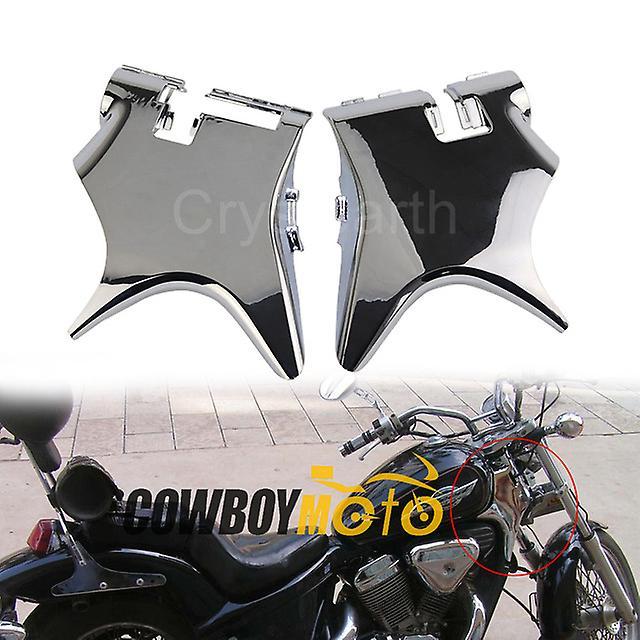 Motor For Honda Shadow Vt600 Vlx600 Steed 400 Vt Vlx 600 1988-1998 1999-2007 Motorcycle Neck Frame Wire Cover Cowl Side Fairing Guard Chrome