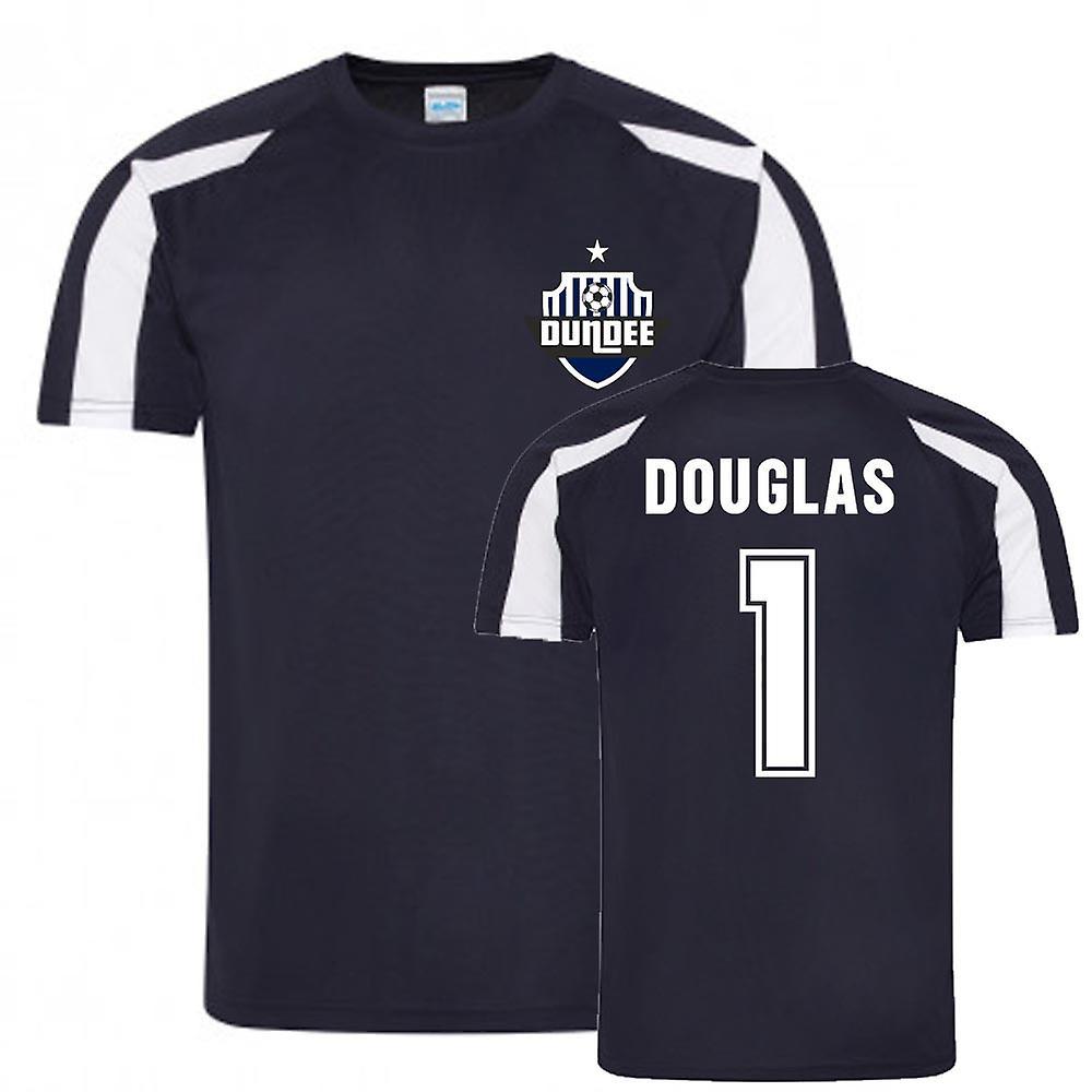 UKSoccerShop Rab Douglas Dundee Sports Training Jersey (Navy) XL (45-48 inch)