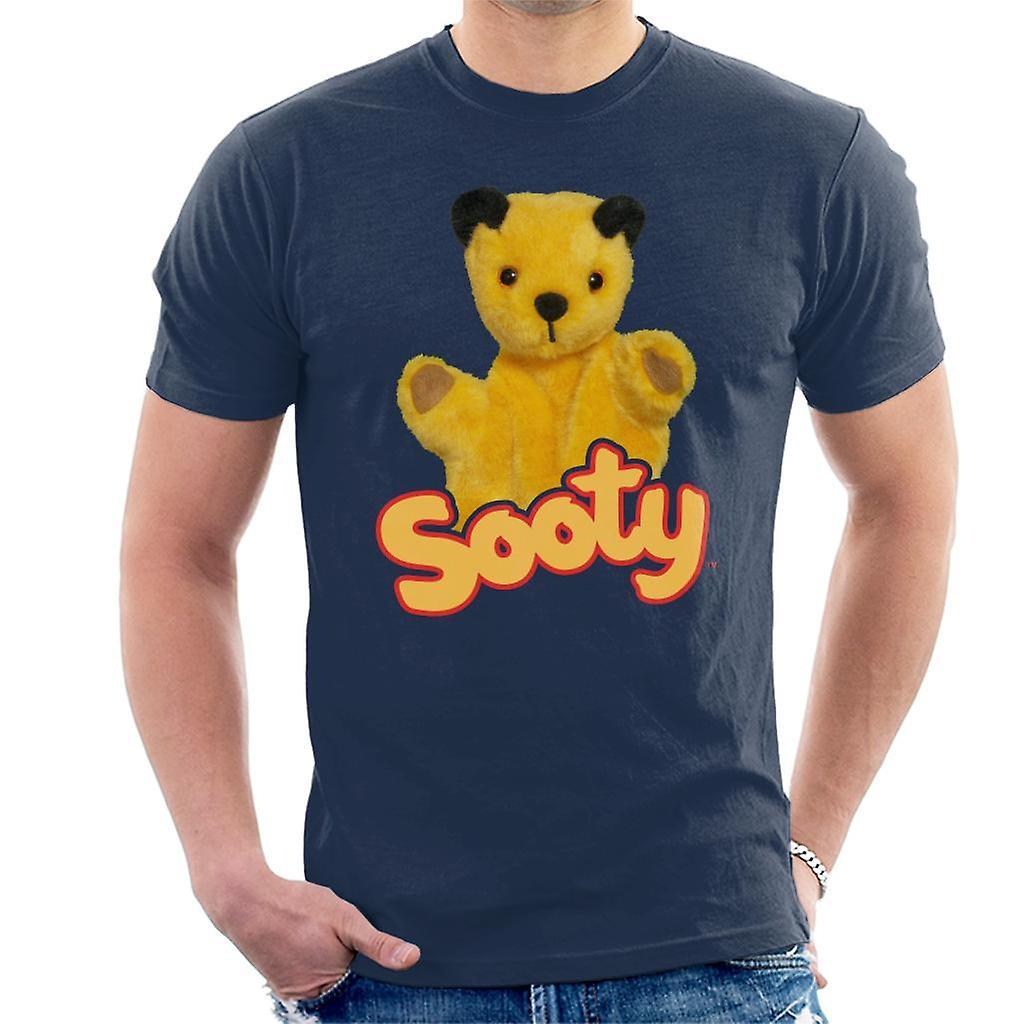 Sooty Wave Logo Men's T-Shirt Navy Blue X-Large