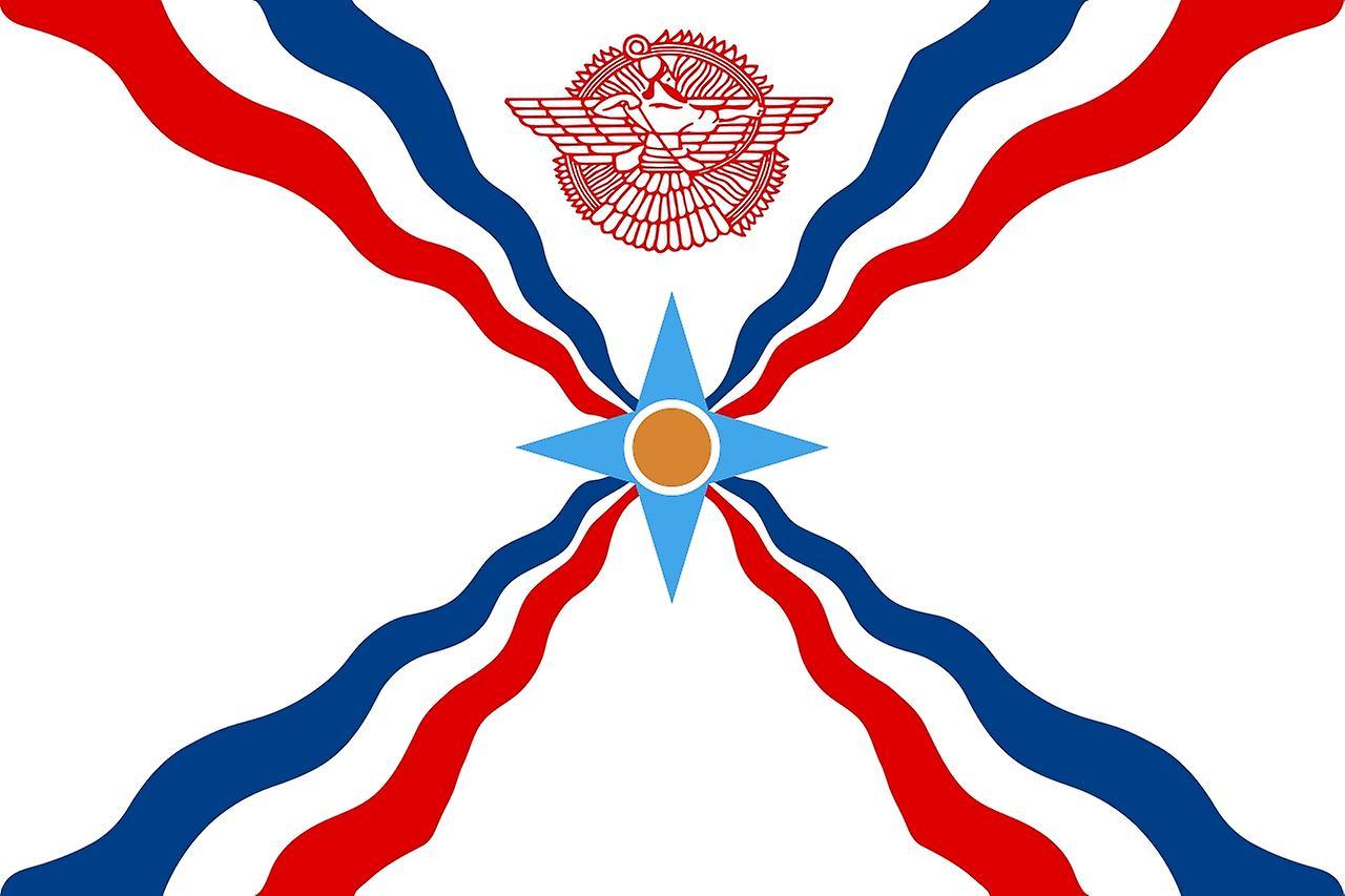 Hiprock Assyrian Flag - Assyria