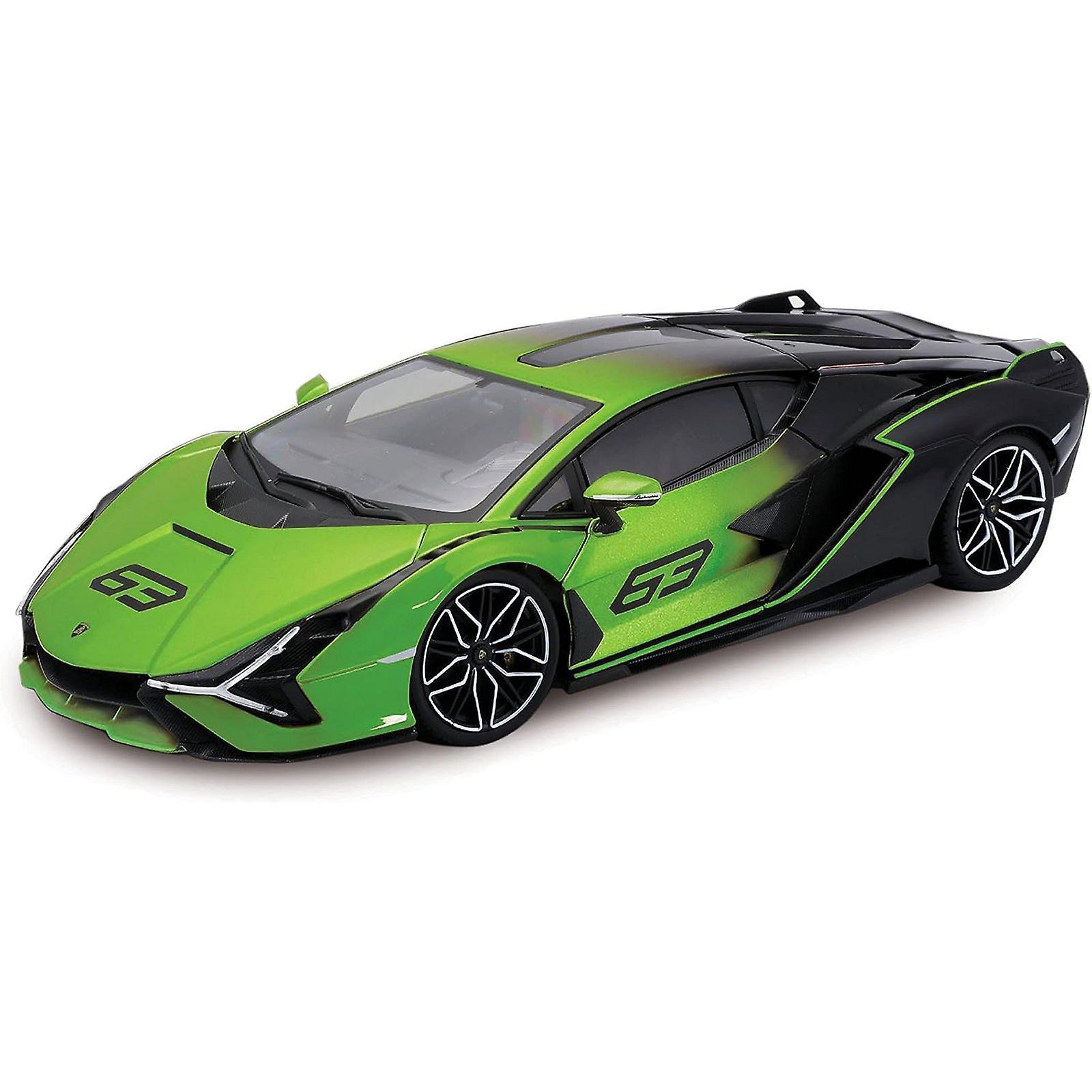 Bburago Lamborghini Sian FKP 37 Diecast Model 1:18 scale Green