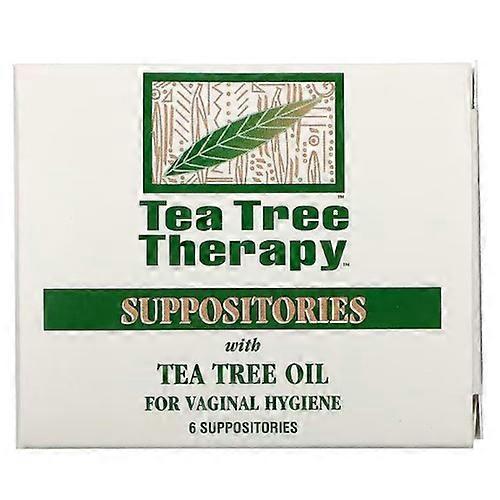 Tea Tree Therapy Tea Tree Suppository, 6 pk (Pack of 1)