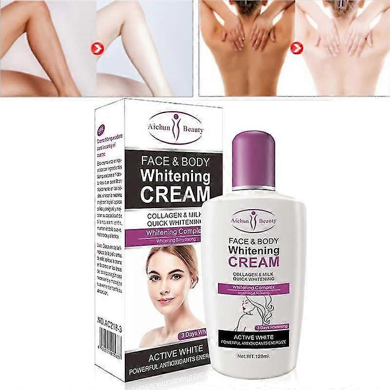 Jasoup Beauty Face Body Whitening Cream Fast For Dark Skin Bleaching Knee Elbow Inner Thigh