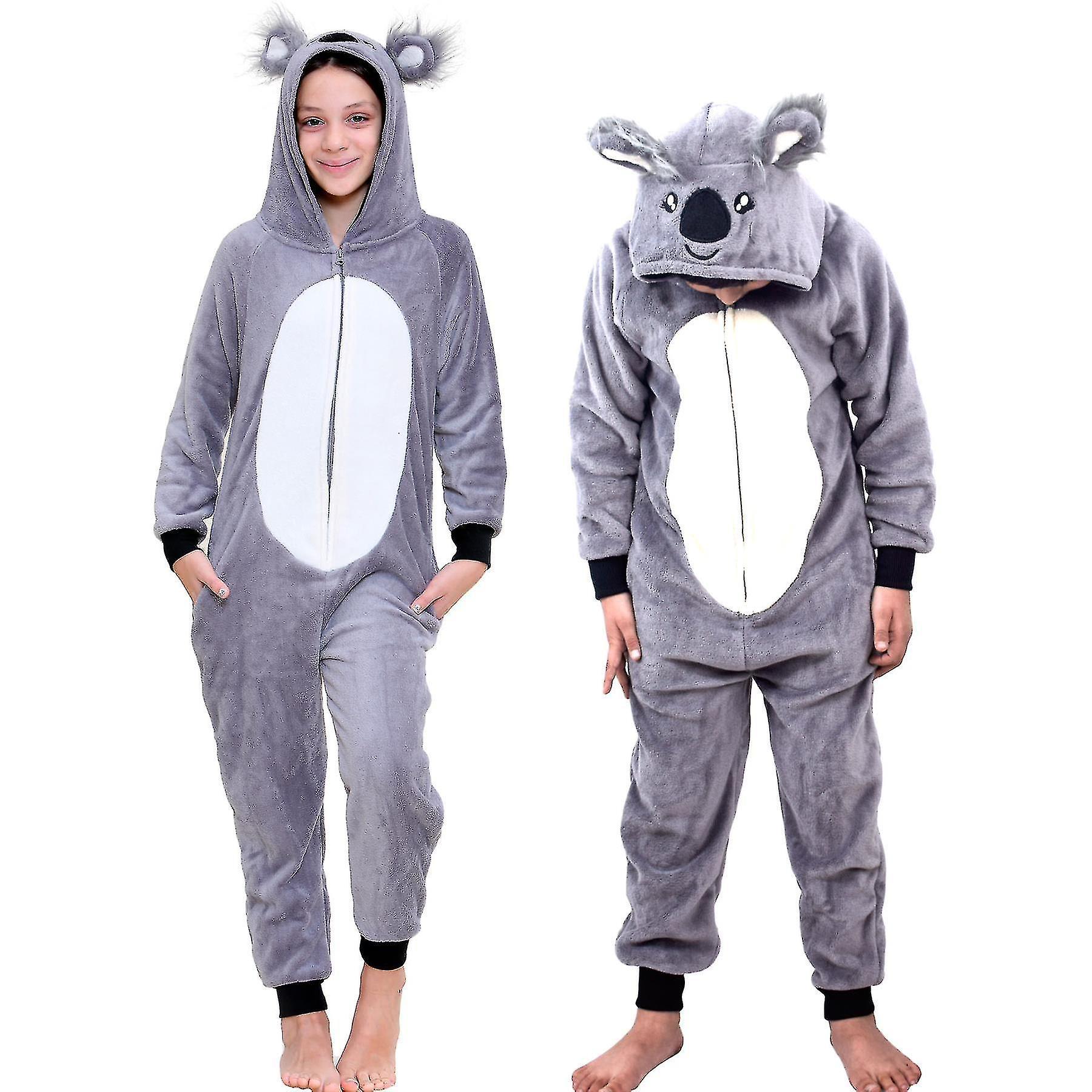 Cryin Kids Unisex Super Soft Fleece Koala Onesie 7-8 Years