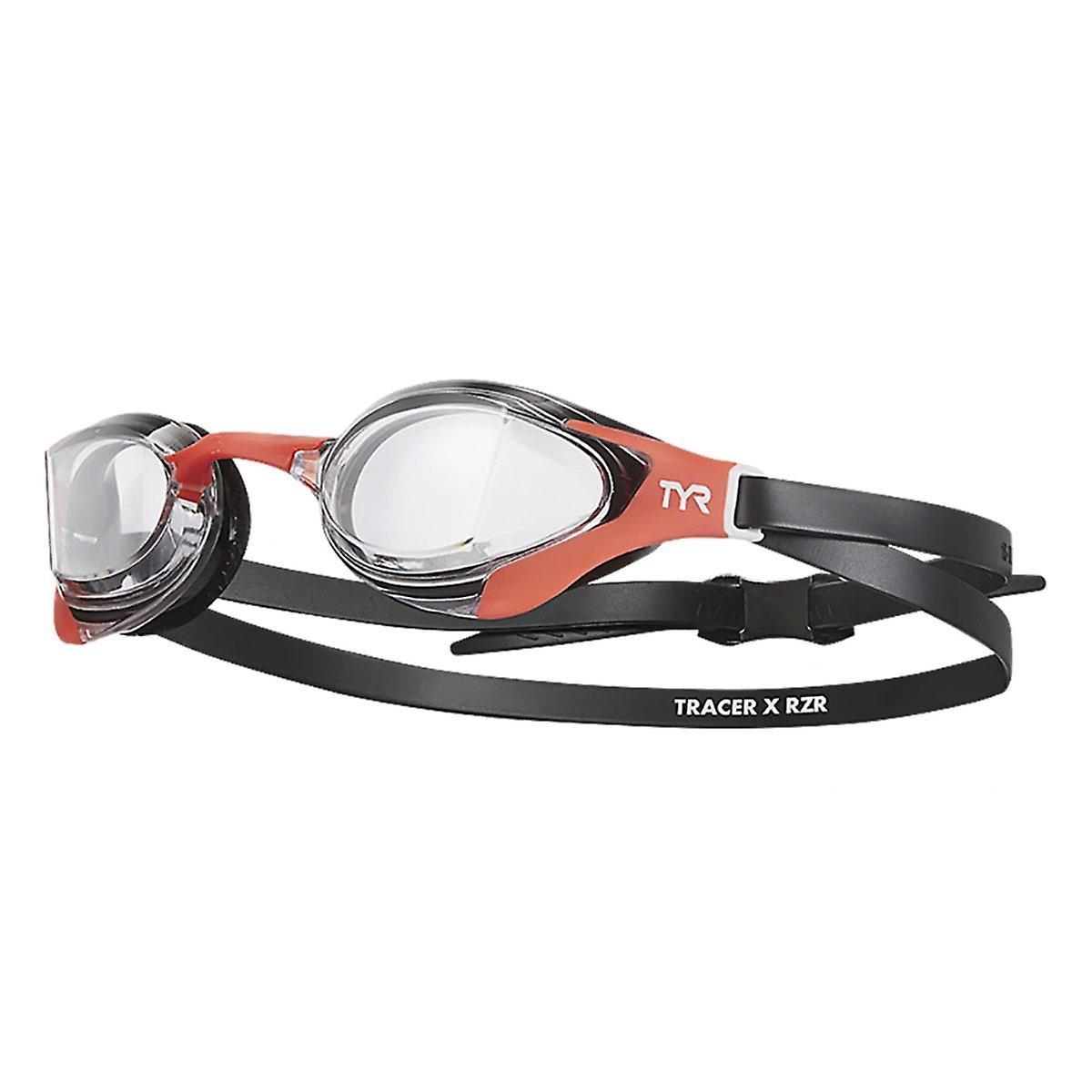 TYR Tracer X RZR Goggles - Clear/ Red/ Black - Unisex