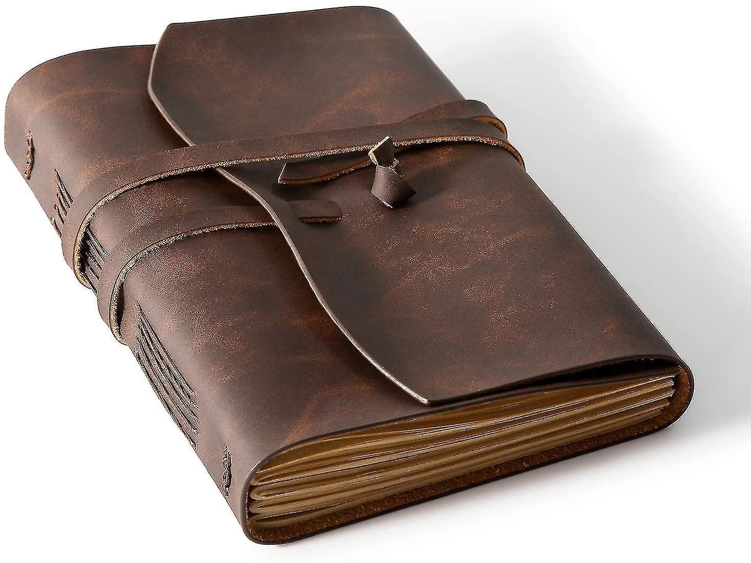 AFFINEST Leather Journal Notebook - Leather Bound Journal For Men, Lined