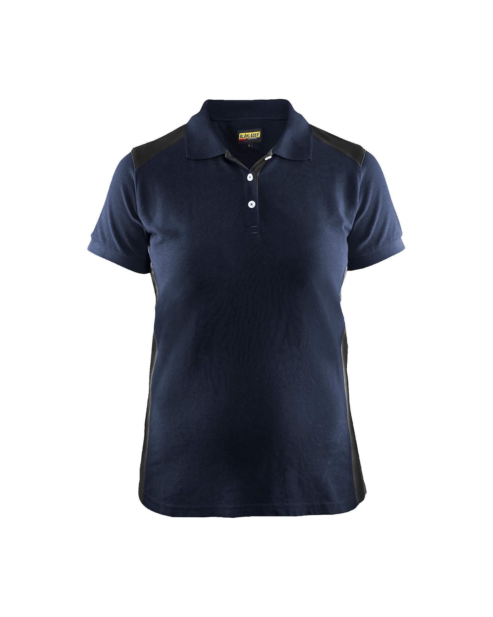 Blaklader 3390 work polo shirt - womens (33901050) Dark navy/black Xs