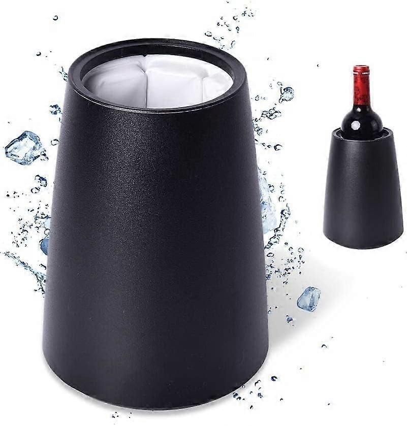 Lertenys Wine Bottle Chiller Cooler, Bucket Stainless Steel with Double Walled, Iceless Wine Bottle Chiller