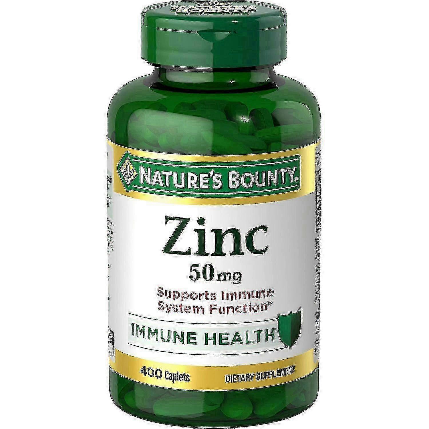 Natures Bounty Nature's Bounty 50 Mg Zinc Capsules, 400 Ea