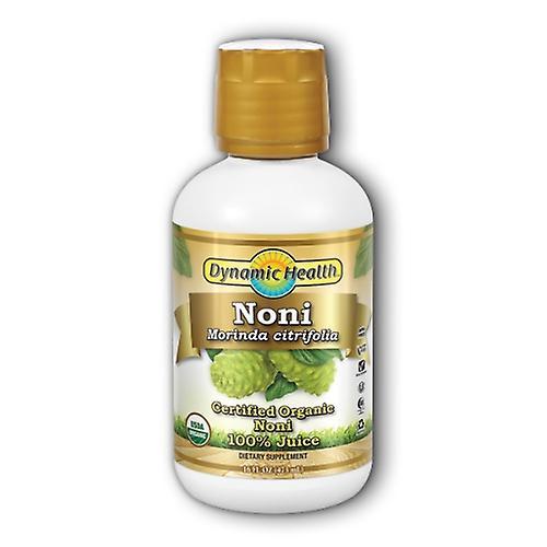 Dynamic Health Laboratories Organic Tahitian Noni Juice, 16 oz (Pack of 1)