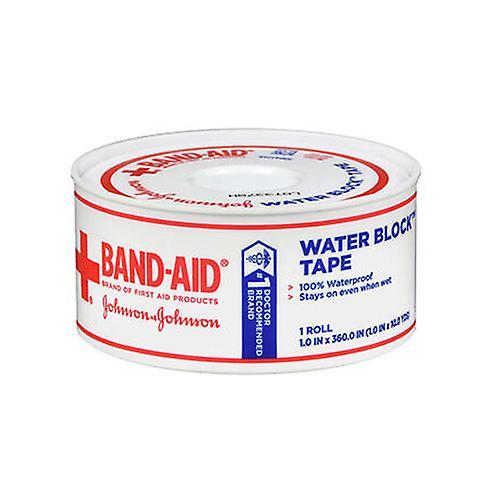 Band-Aid  Water Block Tape 1 Inch X 10 Yards, 1 Roll (Pack of 1)