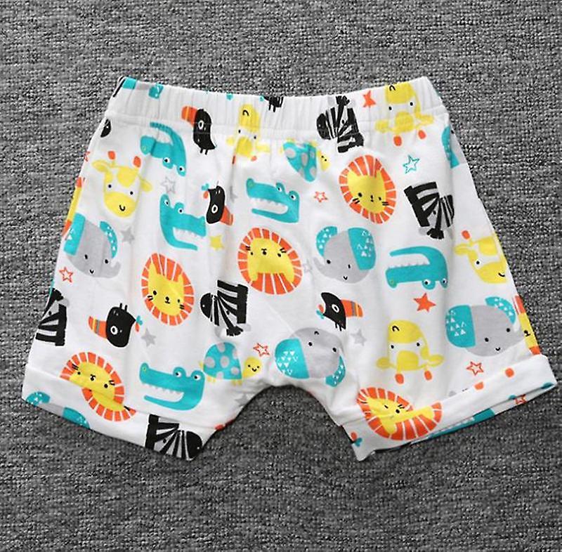 Slowmoose Cartoon Animal Pattern-printed Short Pants 12M