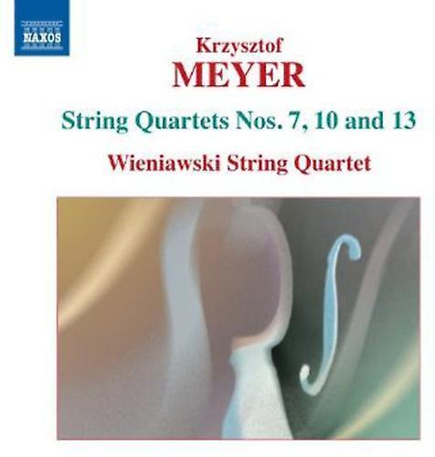 Naxos Wieniawski String Quartet - Complete String Quartets: Nos 7 & 10 & 13  [COMPACT DISCS] USA import