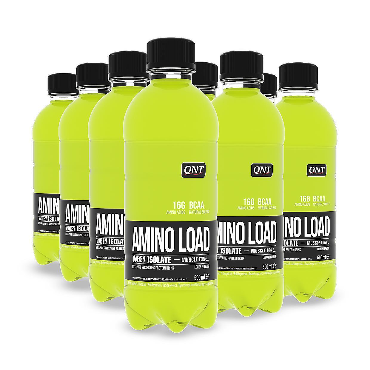 QNT Amino Load Acid Drink With BCAA Whey Isolate 24 x 500ml Bottles