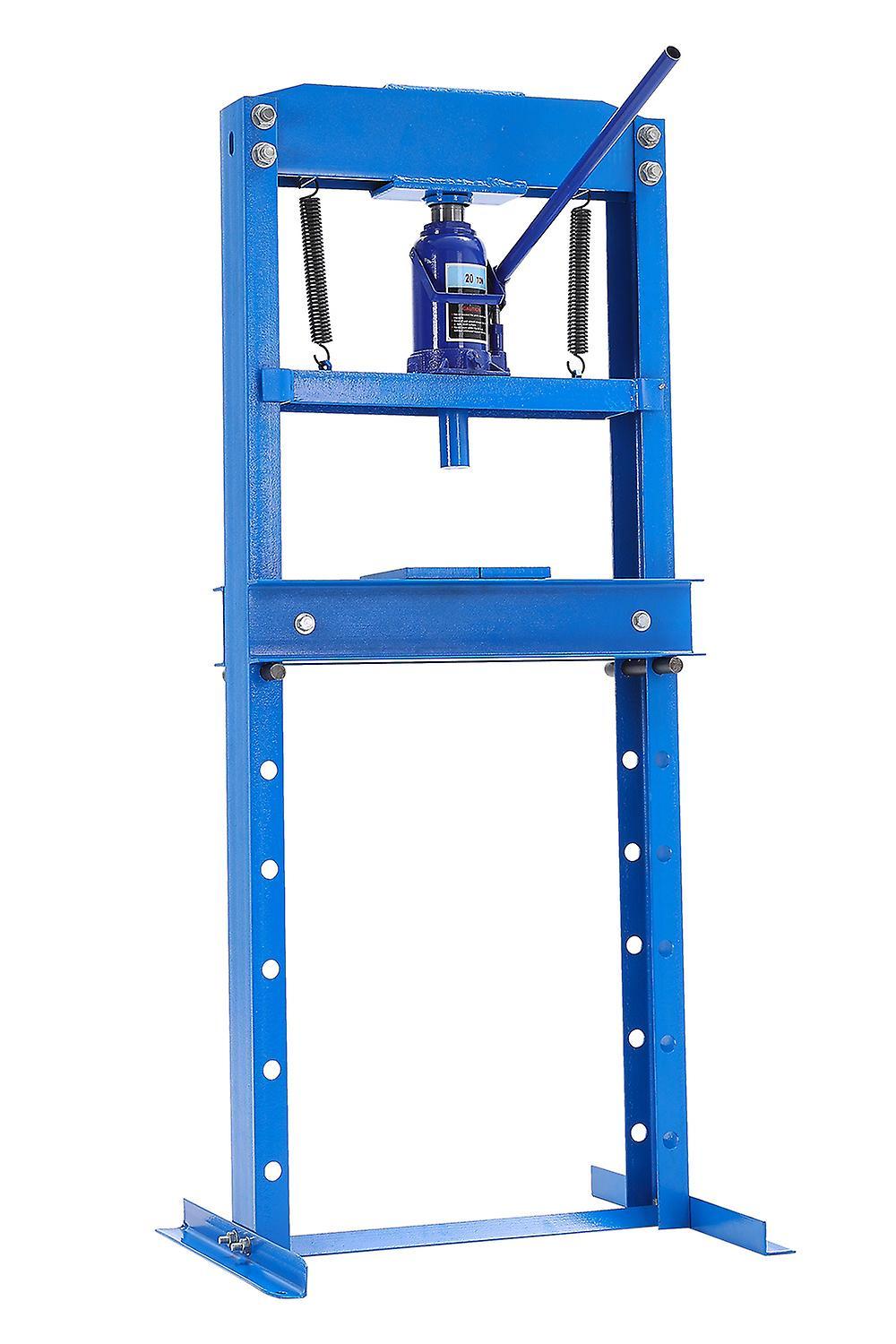 Living And Home 20-Ton Hydraulic Shop Press with Press Plates