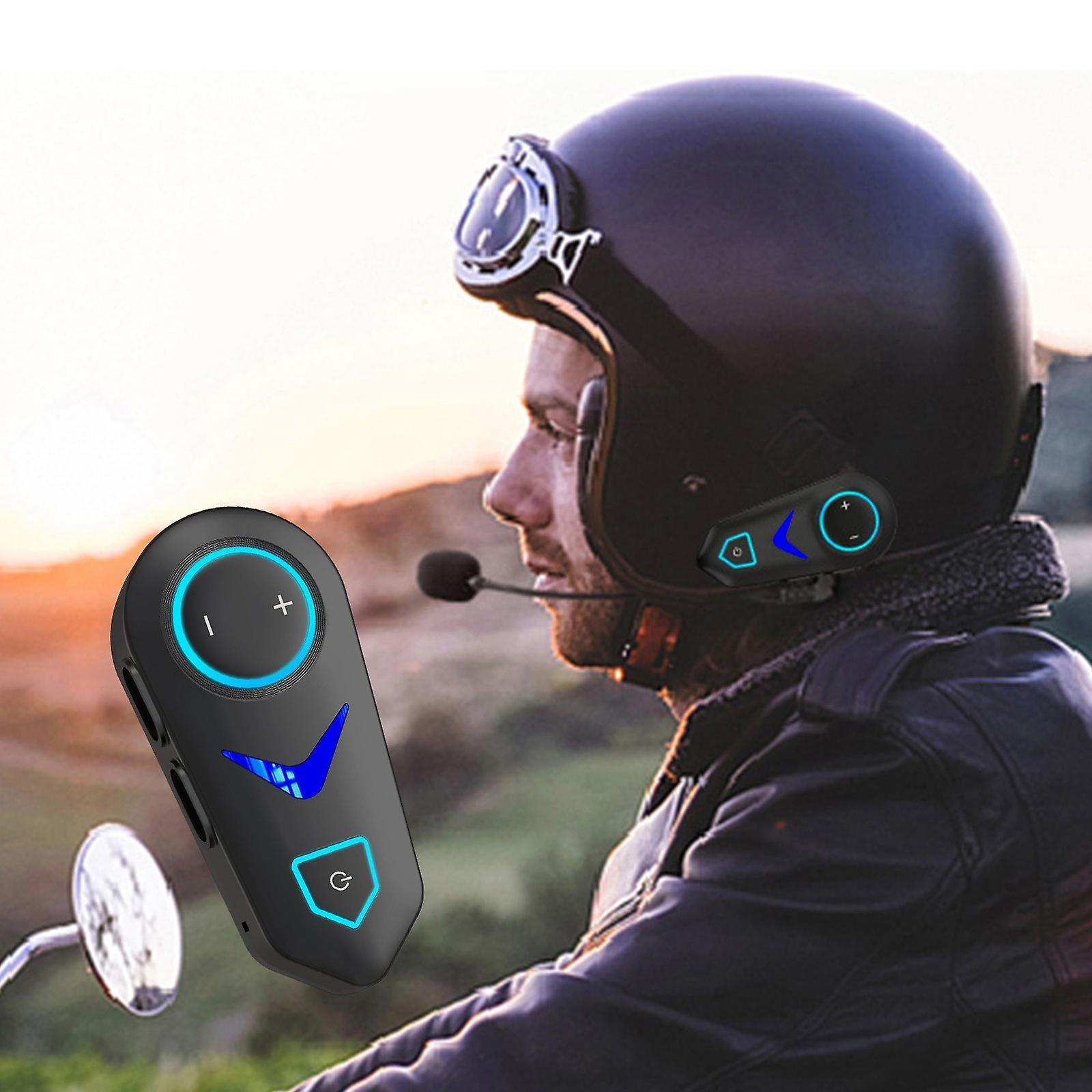 Flye Bluetooth 5.3 Motorbike Helmet Bluetooth Headset Ultra-long Standby Heavy Bass Ultra-thin Helmet Headset 240707 A