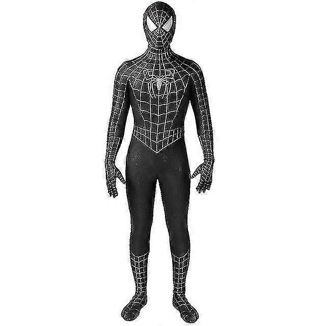 Lequeen Black/red Tobey Maguire Spiderman Costume - Perfect For Cosplay & Halloween (adults/kids)-iCarnival 170