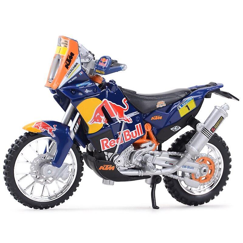 Toy Motorcycles Bburago 1:18 2019 Ktm 450 Dakar Rally 450sx-f Static Die Cast Vehicles Collectible Motorcycle Model Toys KTM 450 Rally