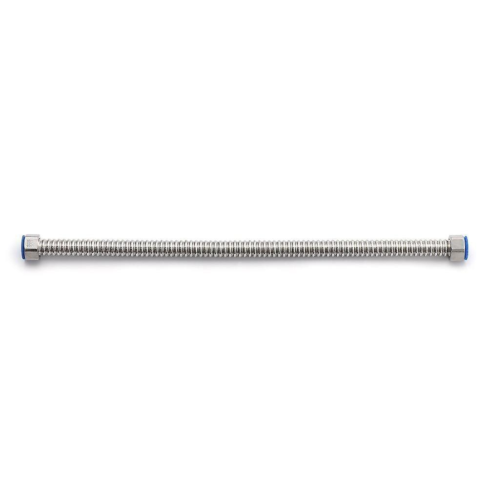 Slowmoose Stainless Steel Corrugated Supply Hose Water Heater Connector -plumbing Pipe 40CM