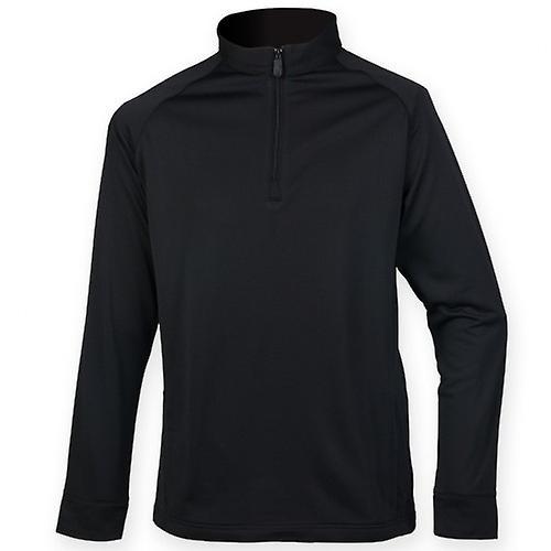 Quarter Zip Long Sleeve Top