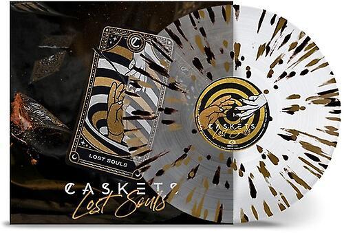 Sharptone Records Caskets - Lost Souls - Clear W Gold/black Splatter  [VINYL LP] Black, Colored Vinyl, Clear Vinyl, Gold USA import