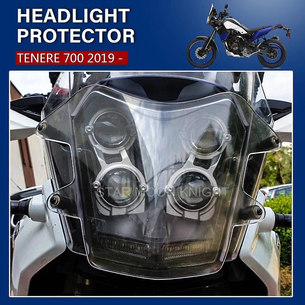 Scitoo Acrylic Headlight Protector For YAMAHA Tenere 700 Tenere700 2019 2020 2021 2022 Light Cover Protective Motorcycle Accessories Transparent China