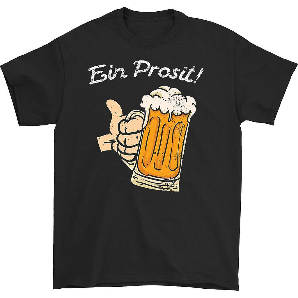 HISHARK Ein prosit 90s t-shirt black M