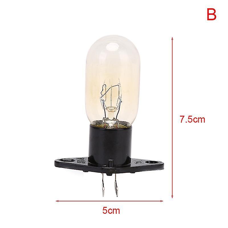 Cryin Microwave Oven Light Lamp Bulb Base Design 230v 20w Replacement With Lampholder