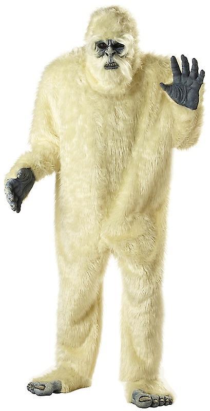 California Costume Collections Abominable Snowman Yeti Big Foot Beast Monster Mens Costume One Size White