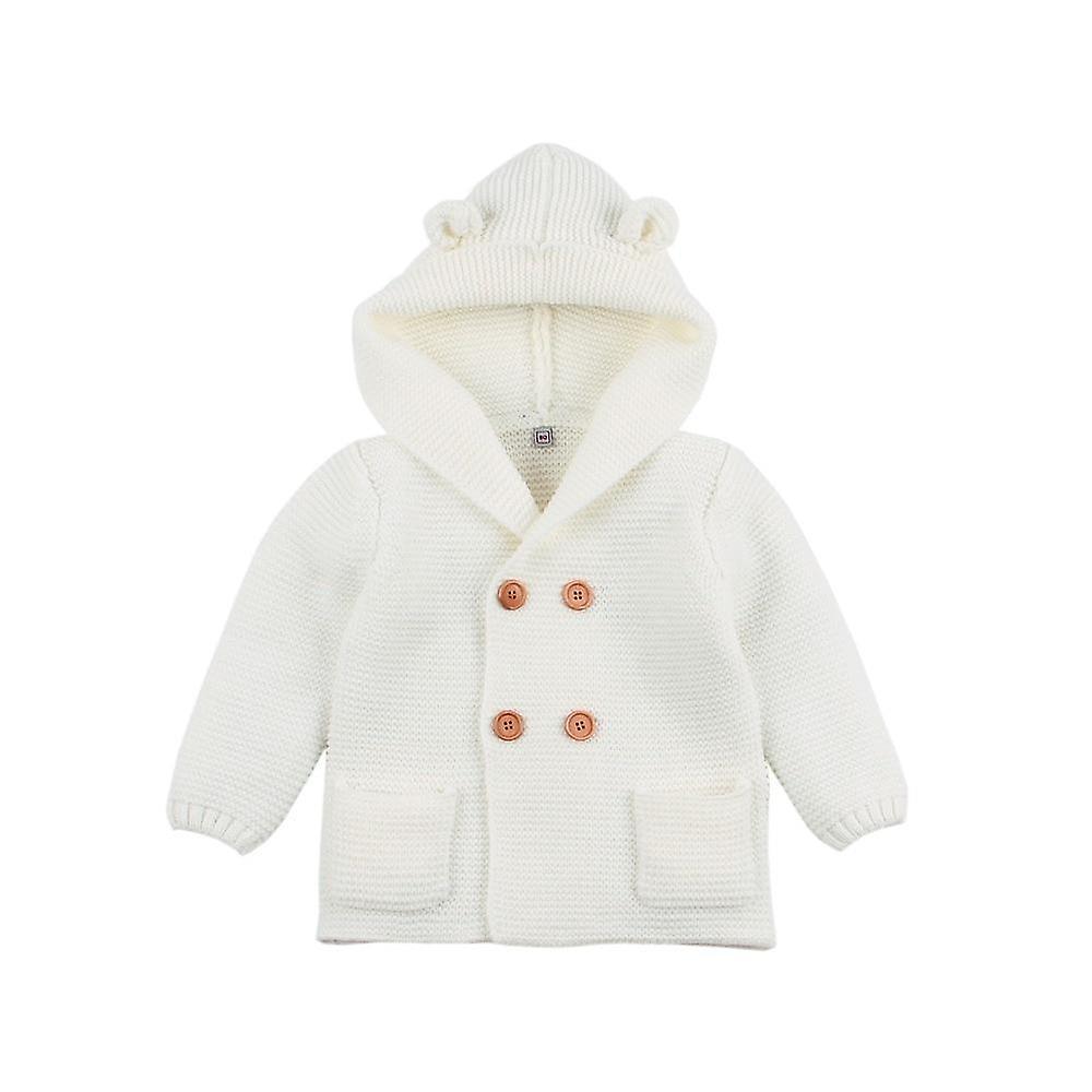 Slowmoose Winter Baby, Jackets Outfits, Warm Autumn, Sweaters, Long Sleeve Hooded Coat 6M / B1