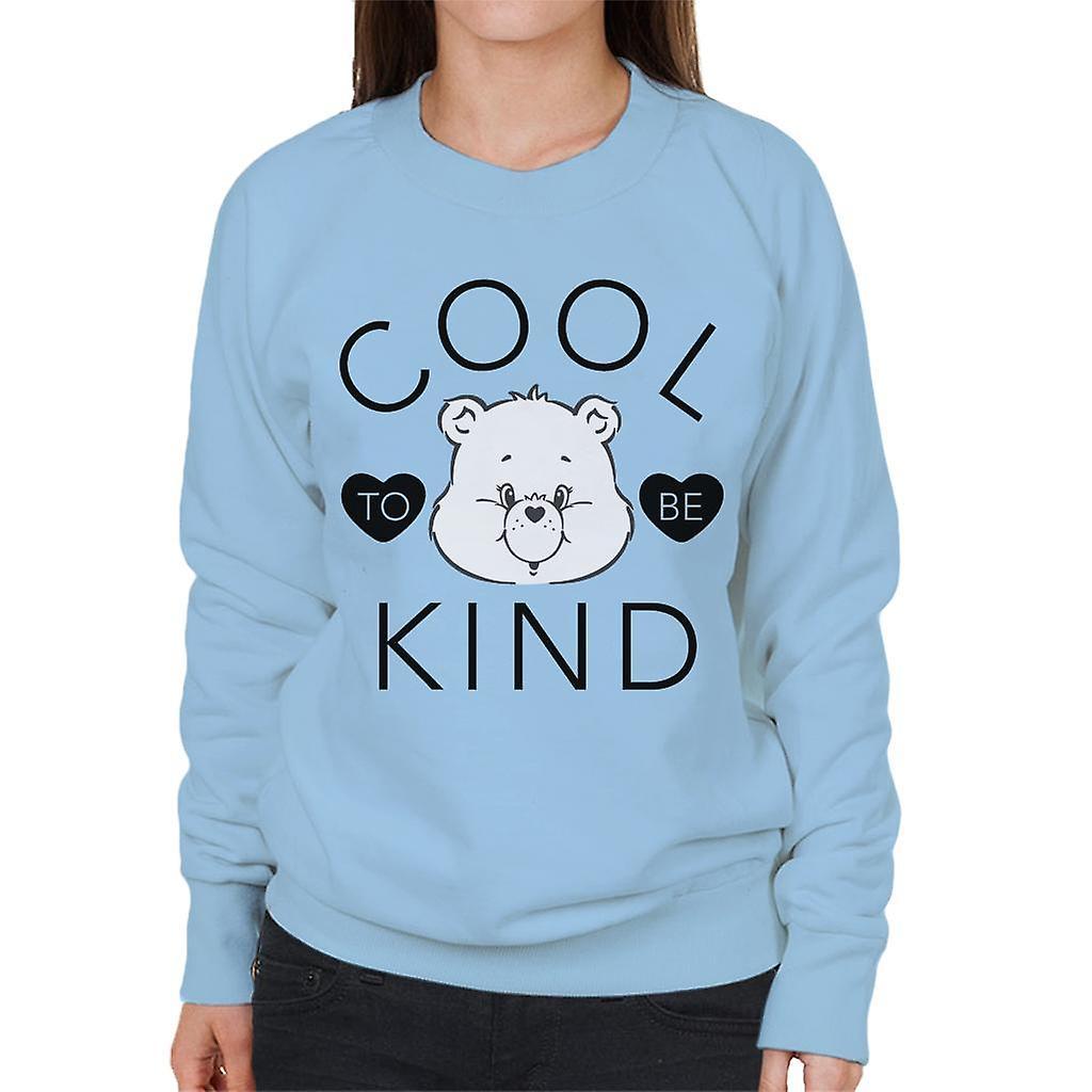 Care Bears Tenderheart Bear Cool To Be Kind Women's Sweatshirt Sky Blue Medium