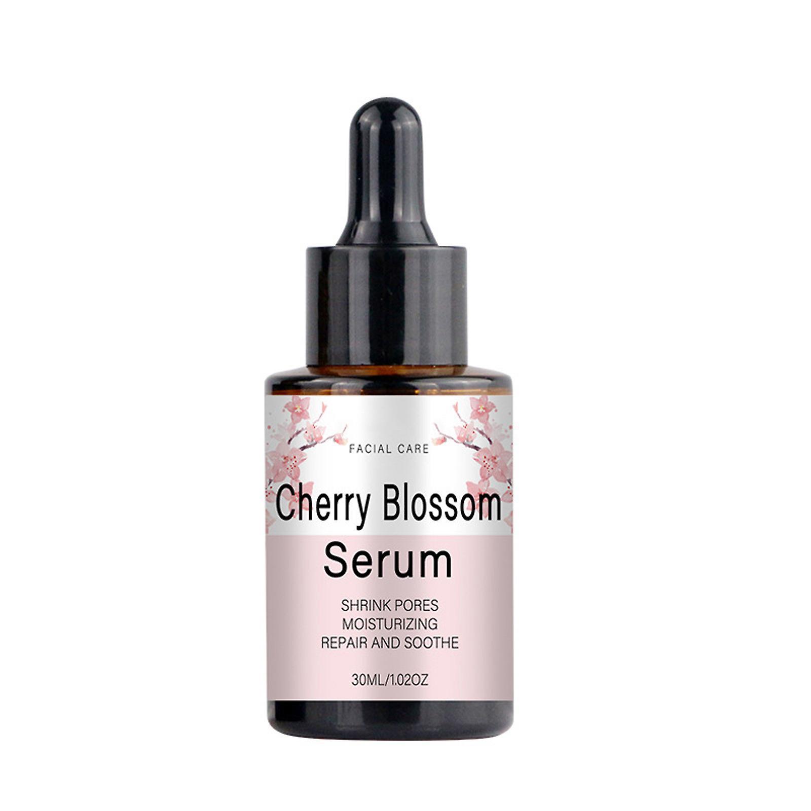 Hefansi Shrink Pores Cherrys Blossoms Essence Mild Moisturizing Facial Care Essence 30ml