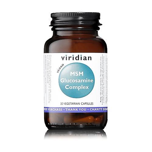 Viridian Glucosamine MSM Complex 30 Vegetable Capsules