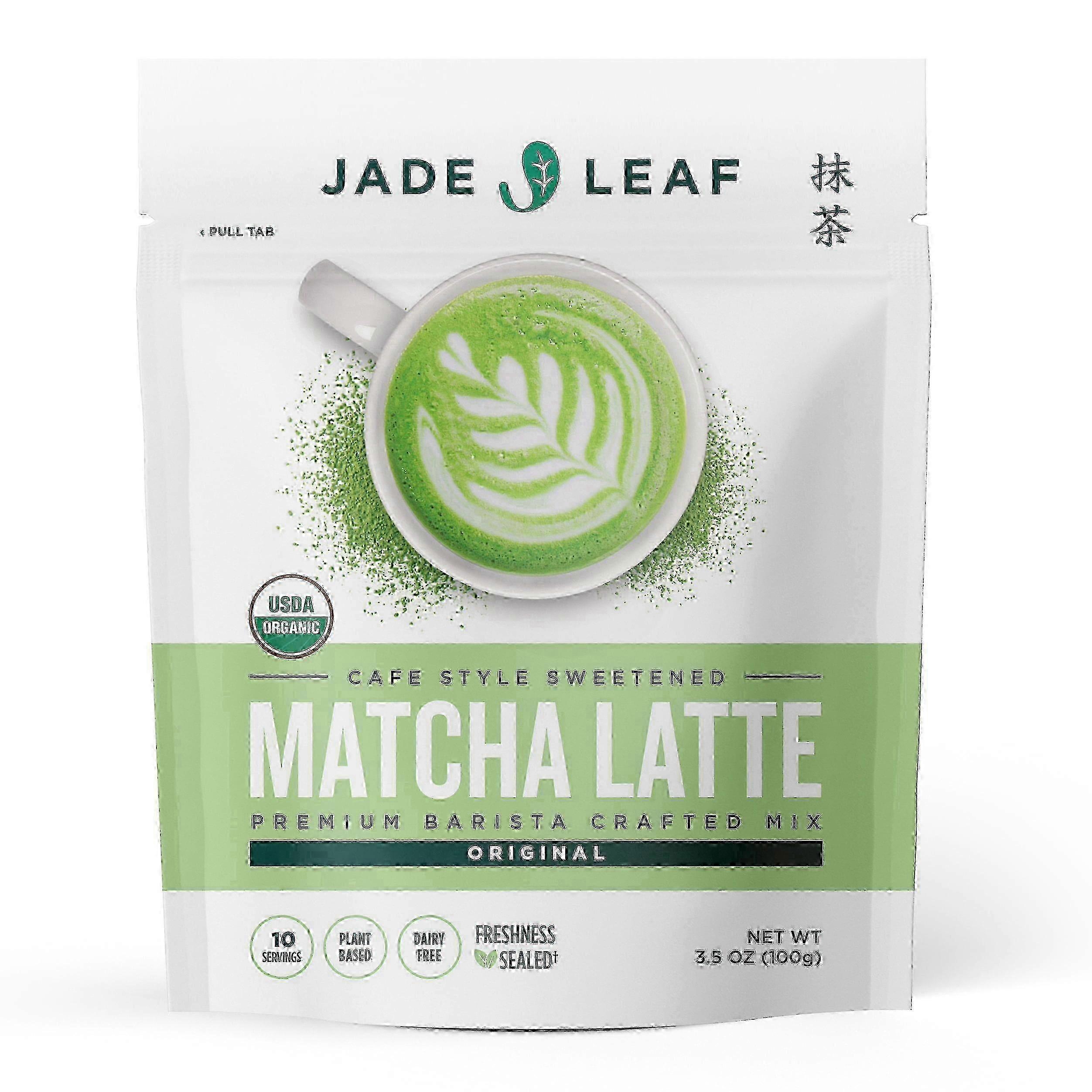 Jade Leaf matcha, Organic Japanese Matcha Latte mix, Powdered tea, 3.5 Oz