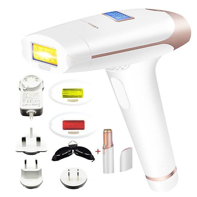 Slowmoose 5 In1 Epilator Permanent Laser Hair Removal With Lcd Display Machine Three Head t009i-1