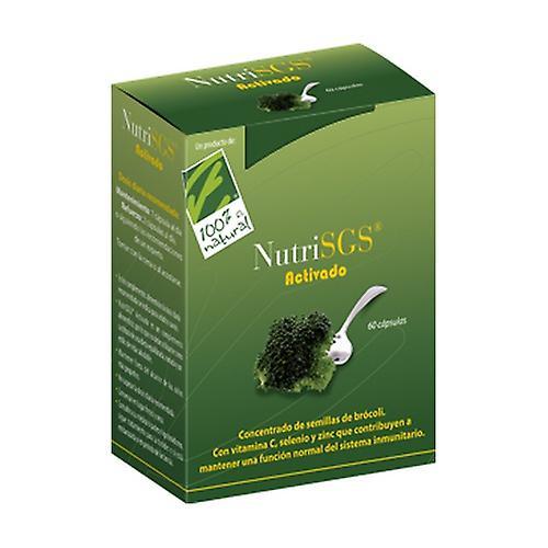 Cien por Cien Natural NutriSGS activated - broccoli seed concentrate 60 capsules