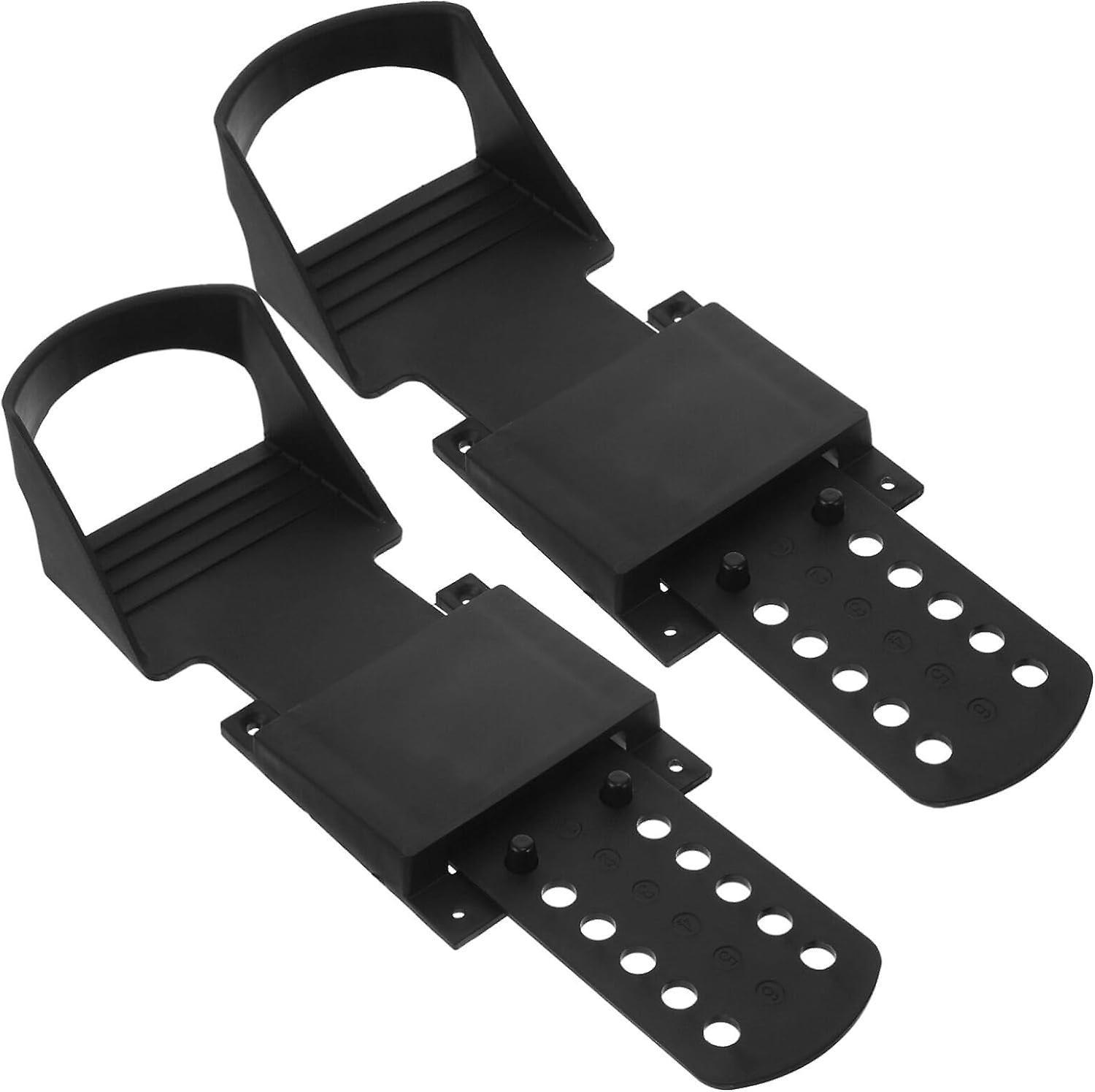 Sjjyv GANAZONO Rowing Machine Foot Pedals 1 Pair Exercise Machine Pedal Part Trainer Pedal Replacement Bicycle Accessories for Home Gym Walking Fit...