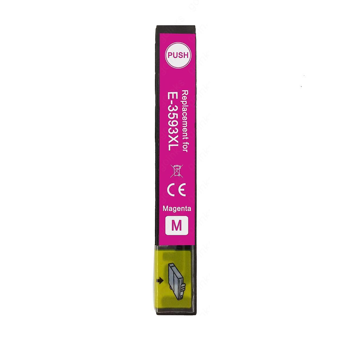 1 Magenta Ink Cartridge to replace Epson T3593 (35XL Series) Compatible/non-OEM from Go Inks