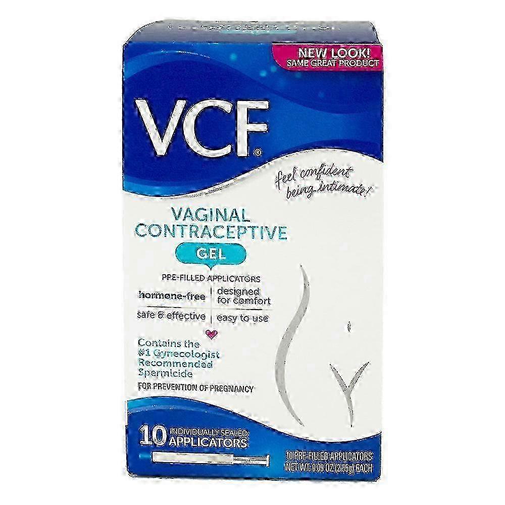 Vcf Contraceptive Gel Pre-filled Applicators, 10 Ea