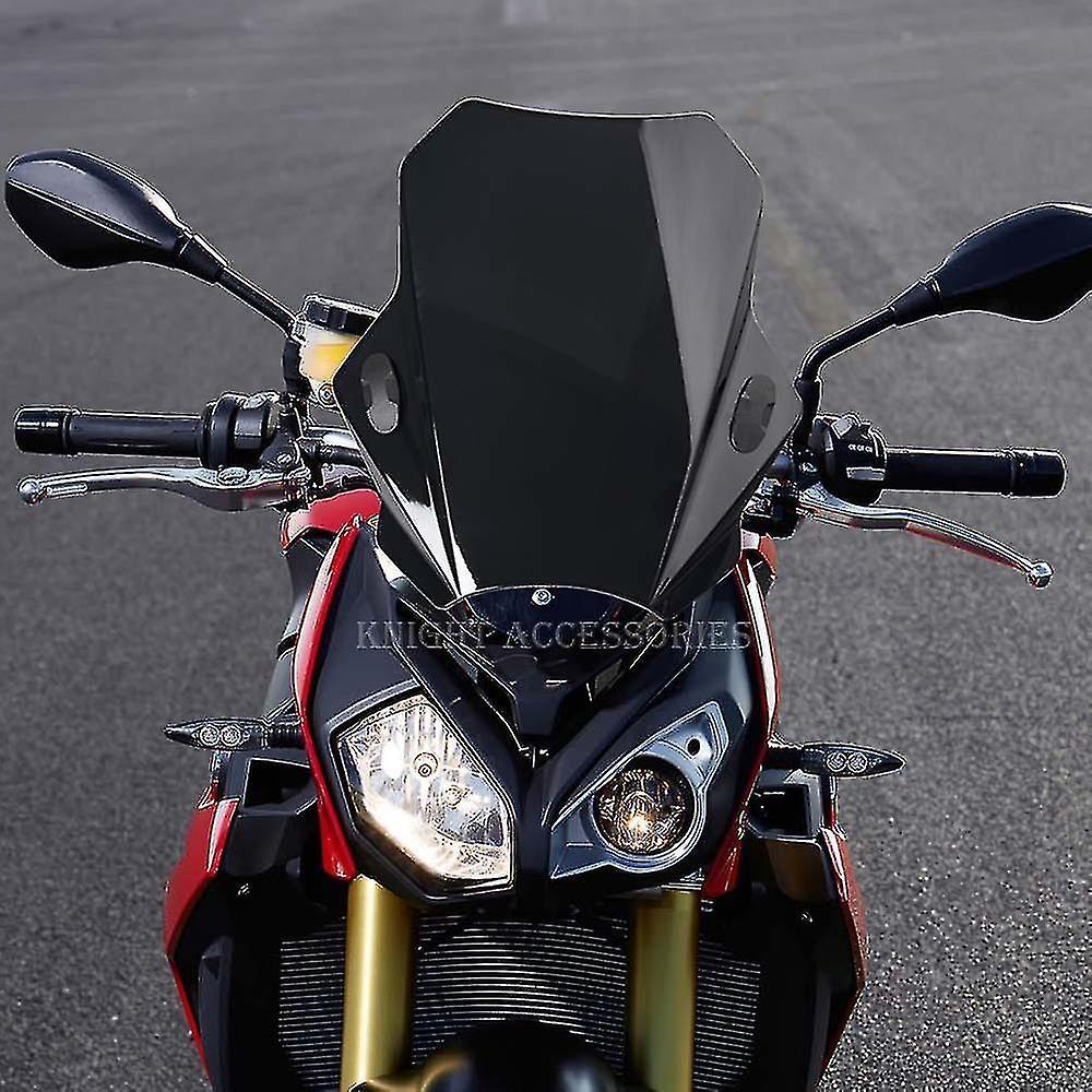 Yozhiqu For B.m.w S1000r S1000 R S 1000r Motorcycle Windscreen Screen Windshield Fairing Black