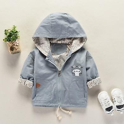 Slowmoose Spring Autumn Jacket / Coat - Sweat Shirts Blue 24M